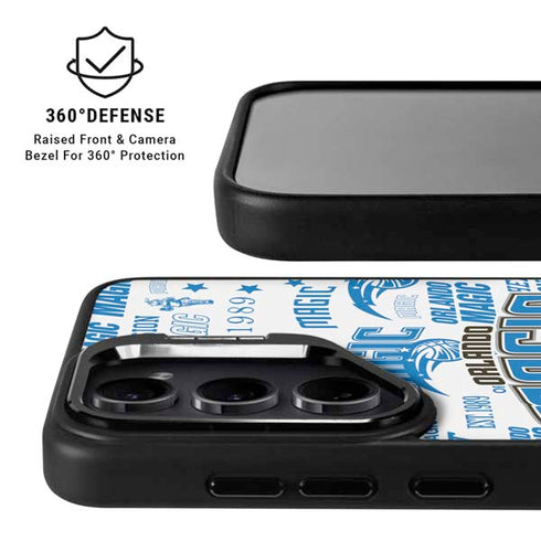 NBA Orlando Magic Historic Blast Galaxy S25 Ultra Kickstand Case